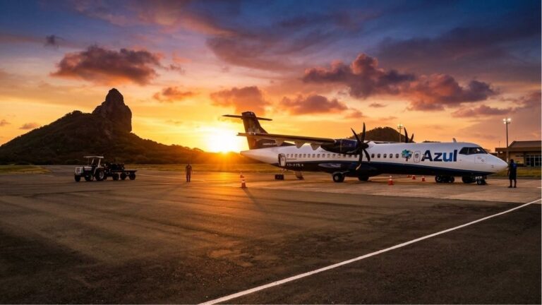 Voos da Azul em Fernando de Noronha: Moradores denunciam retirada de aeronaves para priorizar turistas