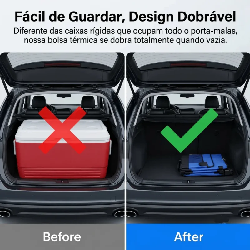 Bolsa Termica Com Rodinhas Cooler 38l Impermeavel Joyfox