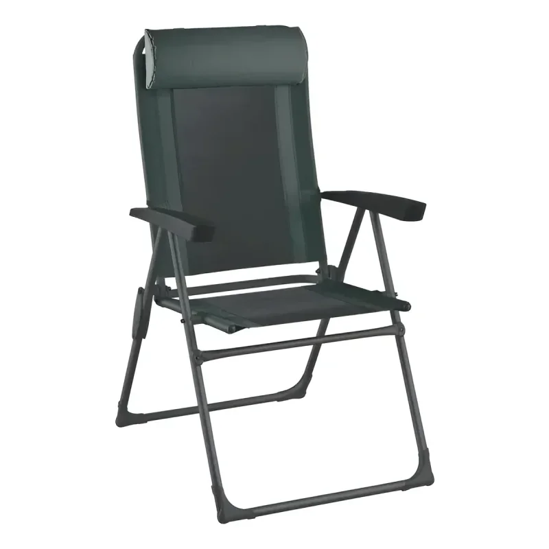 Cadeira Camping Dobrável Reclinável Quechua Comfort