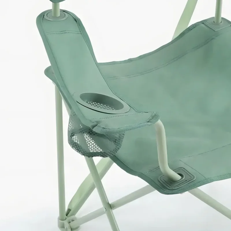 Cadeira Dobravel De Camping Basic Quechua Verde