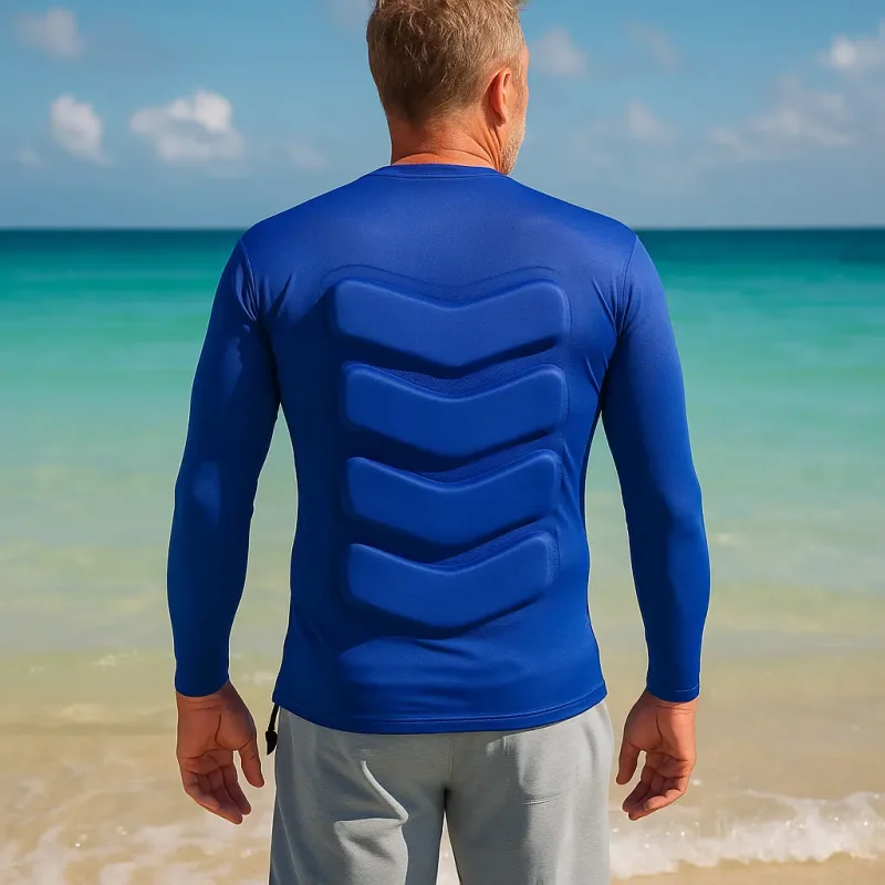 Camisa Flutuadora Uv50 Marcia Manga Longa 120kg