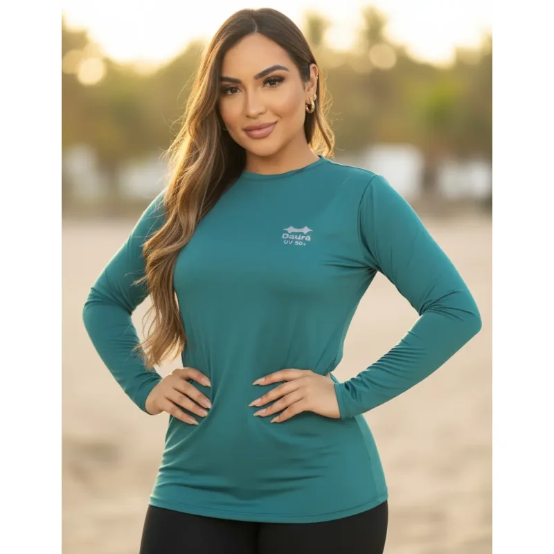 Camiseta Termica Feminina Uv Segunda Pele Sl07