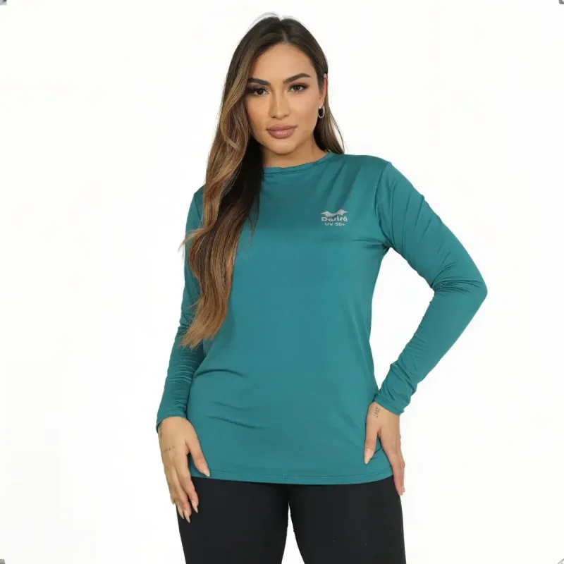 Camiseta Térmica Feminina UV Segunda Pele SL07