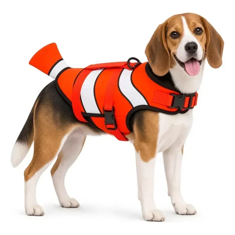 Colete Boia Salva Vidas M Cachorro 7 a 10kg Animaux