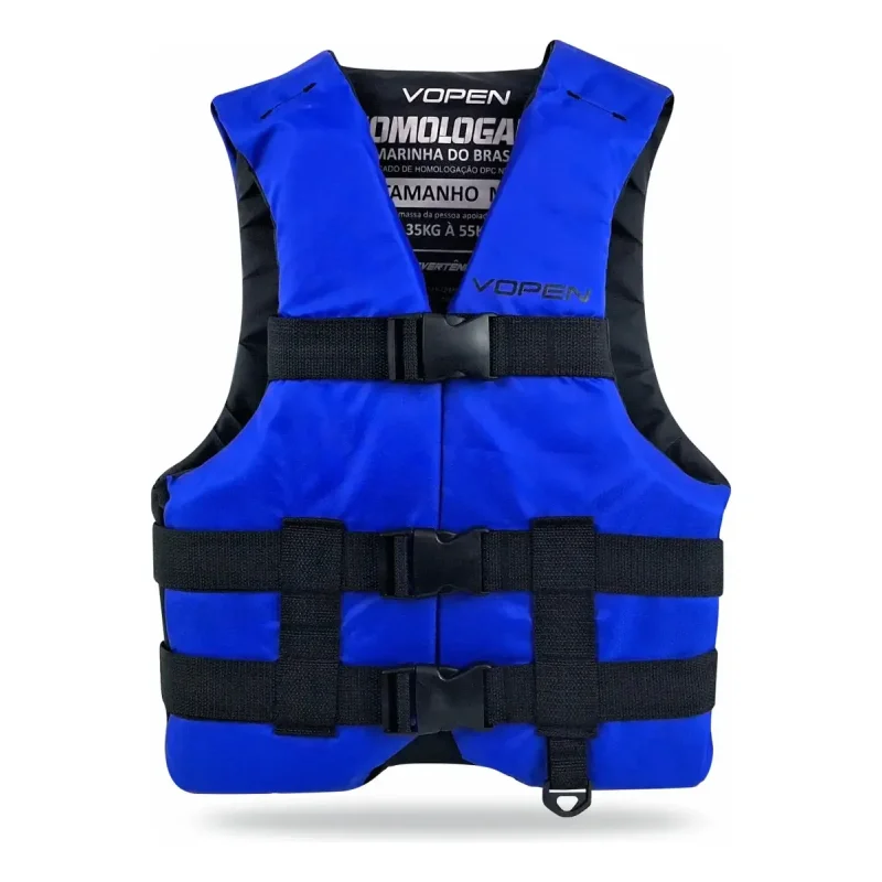 Colete Salva Vidas Homologado Vp 22 Vopen Azul G1