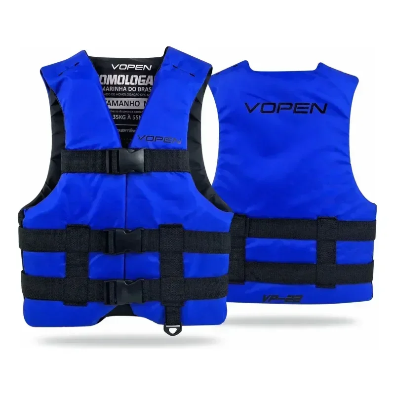 Colete Salva Vidas Homologado VP-22 Vopen Azul G1
