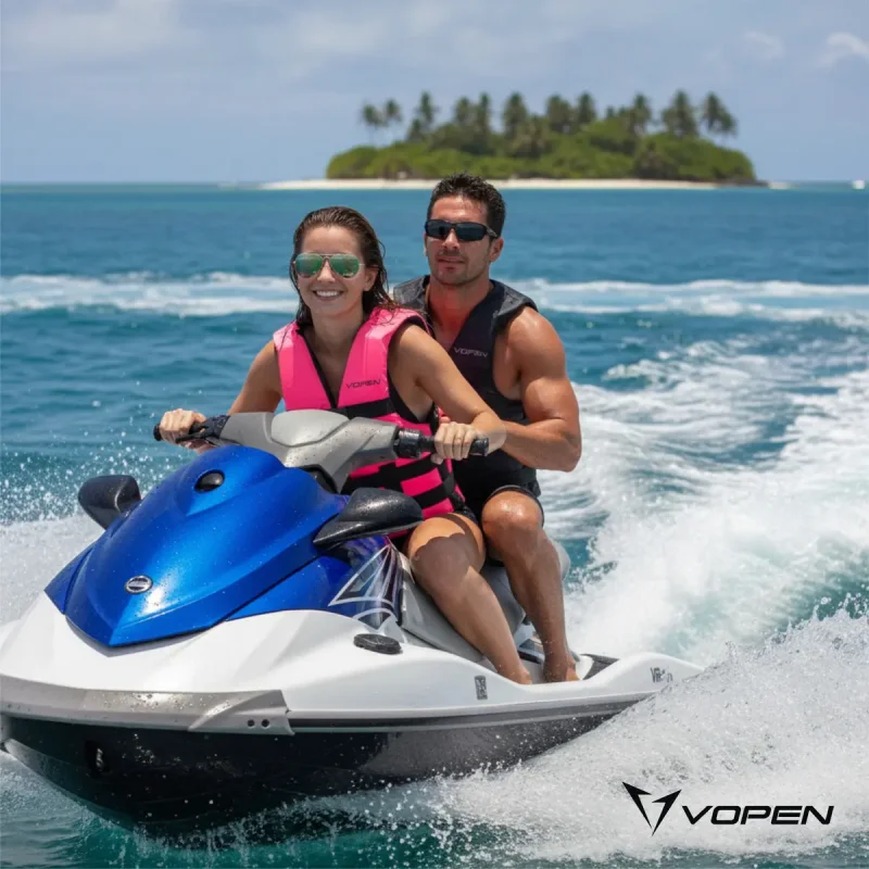 Colete Salva Vidas Jetski Nylon Homologado Classe V Eg