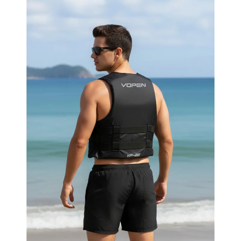 Colete Salva Vidas Jetski Nylon Homologado Classe V Eg