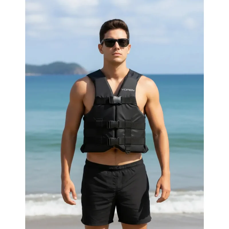 Colete Salva Vidas Jetski Nylon Homologado Classe V Eg
