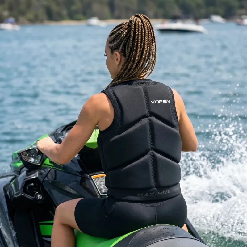 Colete Salva Vidas Neoprene Jet Ski Maximus Vopen G2