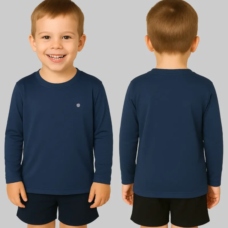 Kit 2 Camisa Infantil Termica Uv50 Menino Vivatrennd