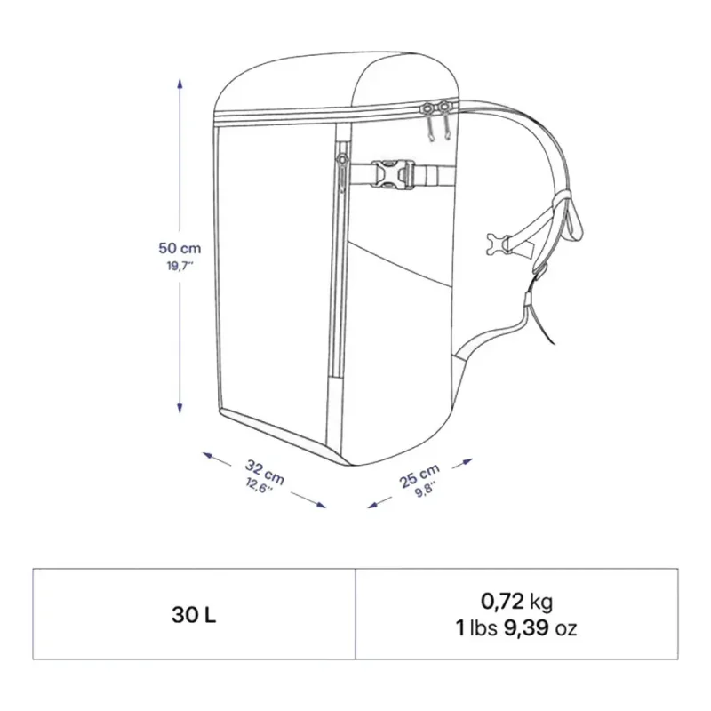 Mochila Isotermica Quechua Ice Compact 30l Trilha