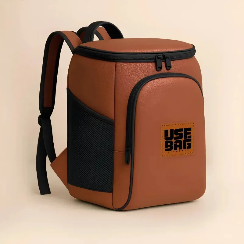 Mochila Térmica Cooler 10L Praia e Lazer Terracota