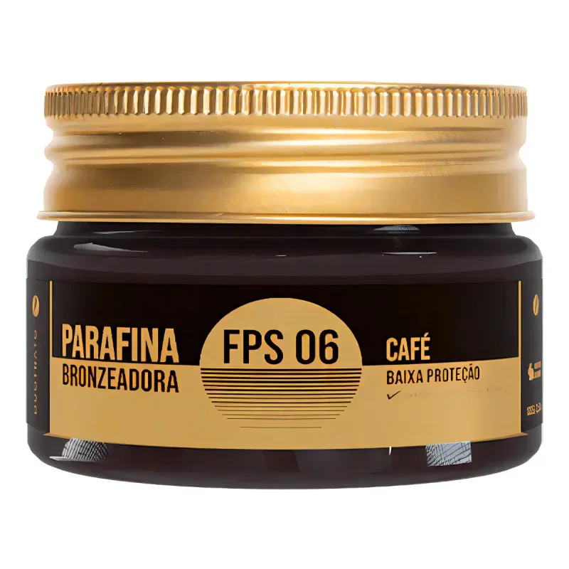 Parafina Bronzeadora Duotrato Café FPS 6 100g