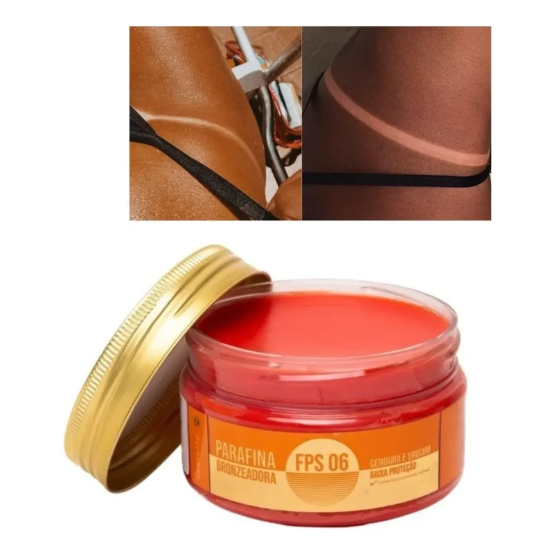 Parafina Bronzeadora Duotrato Cenoura E Urucum Fps 6 100g